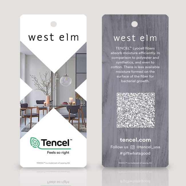 West Elm Hangtags